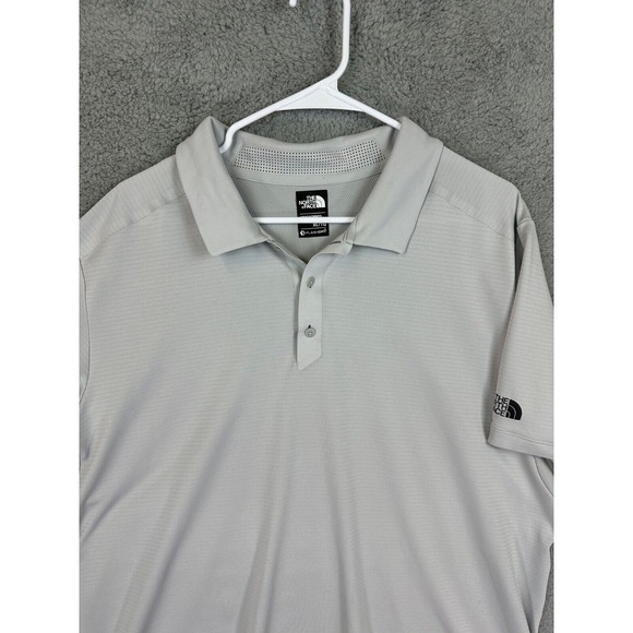The North Face Other - The North Face Polo Shirt Men's Size XL Flash Dry Gray Short Sleeve Golf Striped